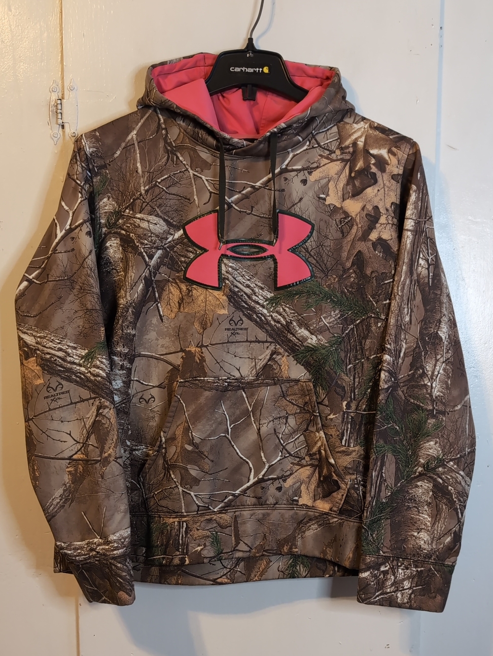 Under Armour Realtree Pink Hoodie womens XL